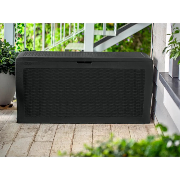 Rebrilliant Keter Storage Box Samoa 270L Anthracite Wayfair.co.uk